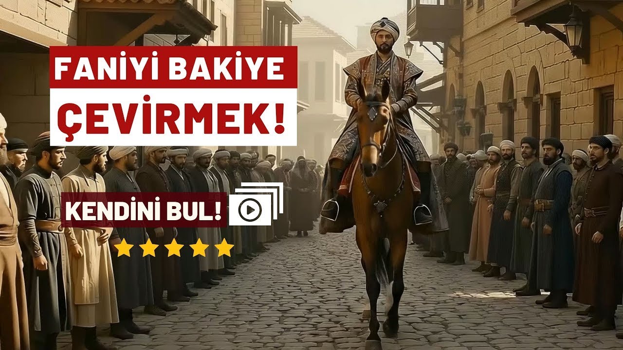 8- Fâniyi Bâkîye çevirmek!