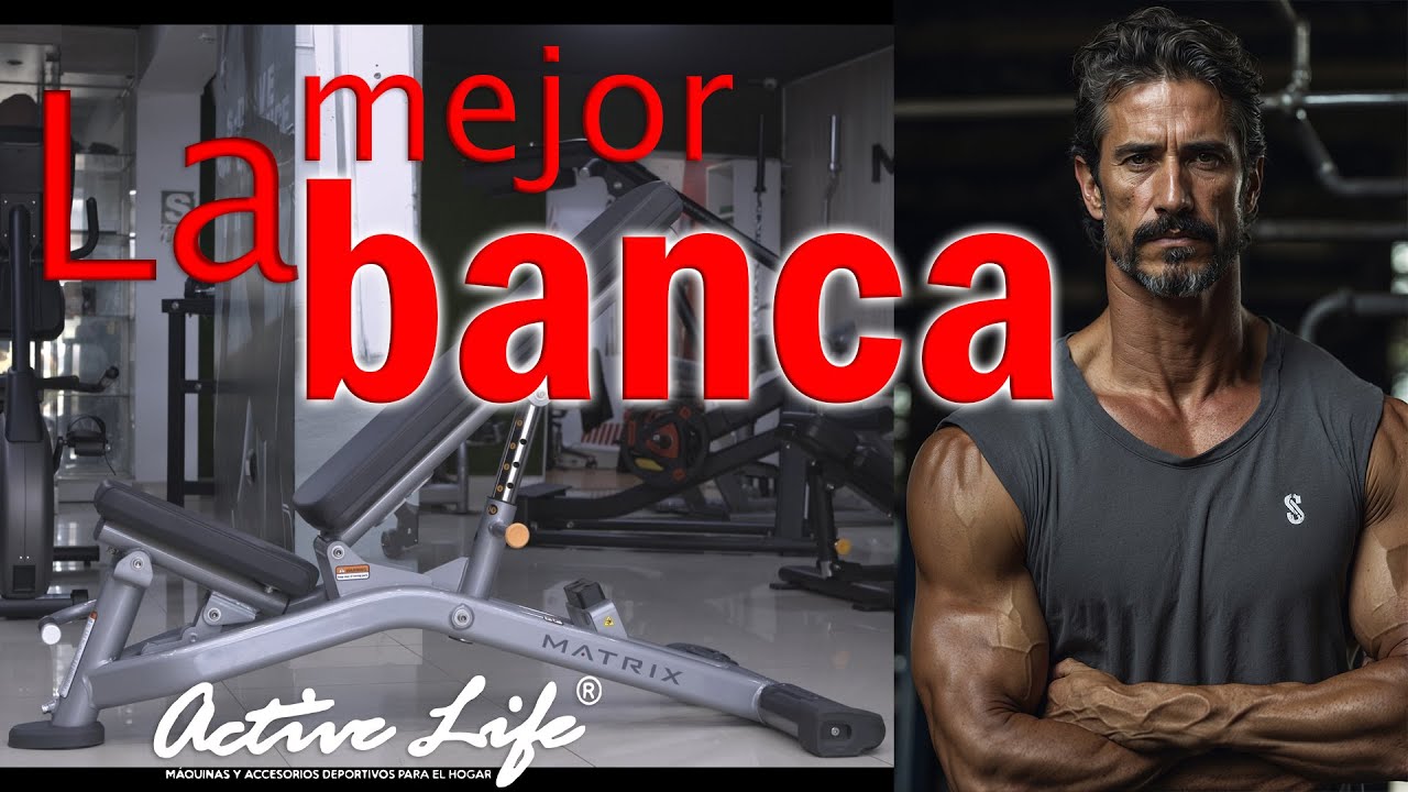 Banco Multifuncional de Matrix #activelife #maquinasparagimnasio