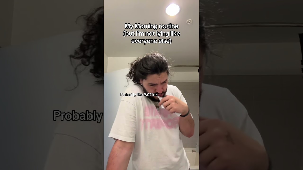 My morning routine (but I&rsquo;m not lying like everyone else)