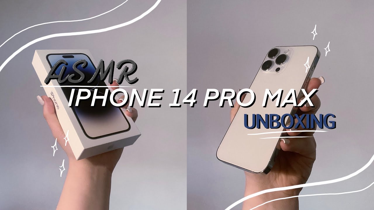 ASMR Unboxing: iPhone 14 Pro Max - Relaxing Sounds