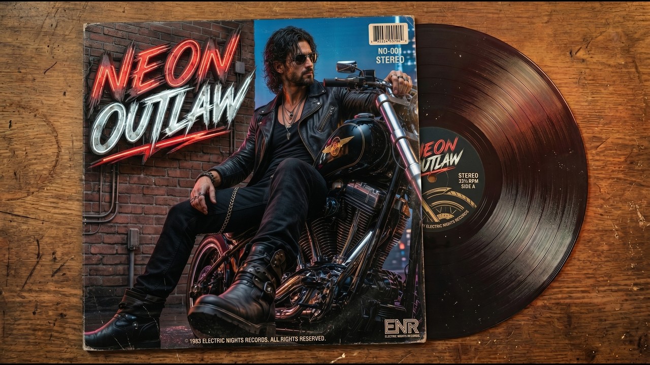 Neon Outlaw - Dark Blues Rock & Gritty Guitar Vibes (Official Audio)