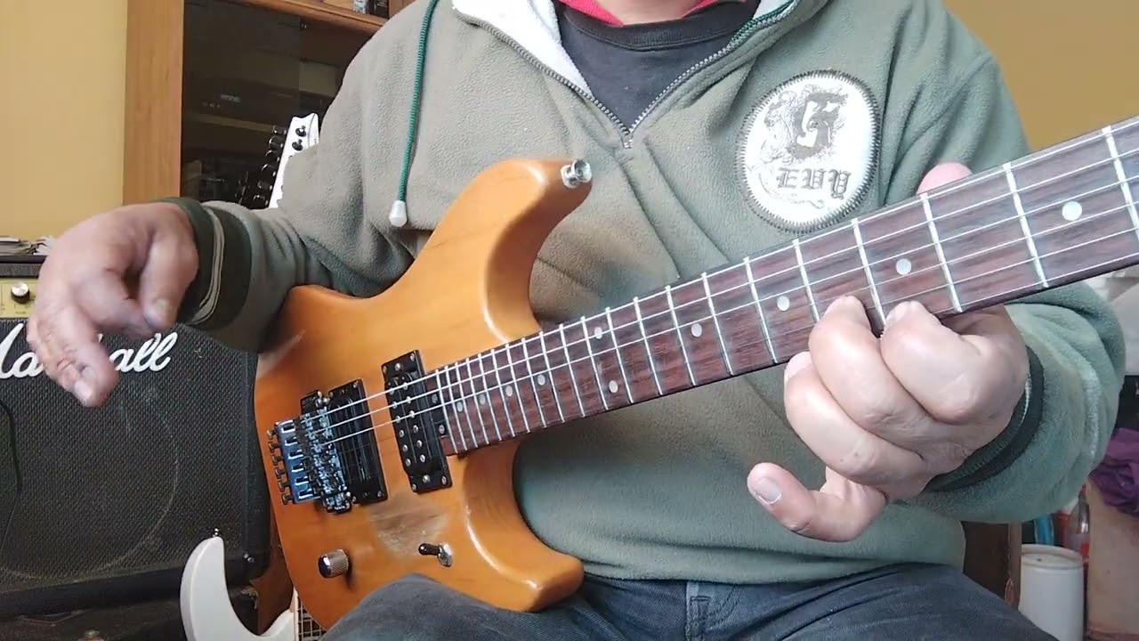 Melodía de amor Los rebeldes del Rock tutorial guitarra 🎸