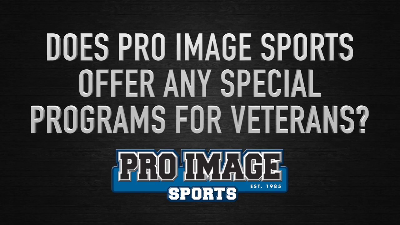 Does Pro Image Sports Offer Any Special Programs for Veterans?