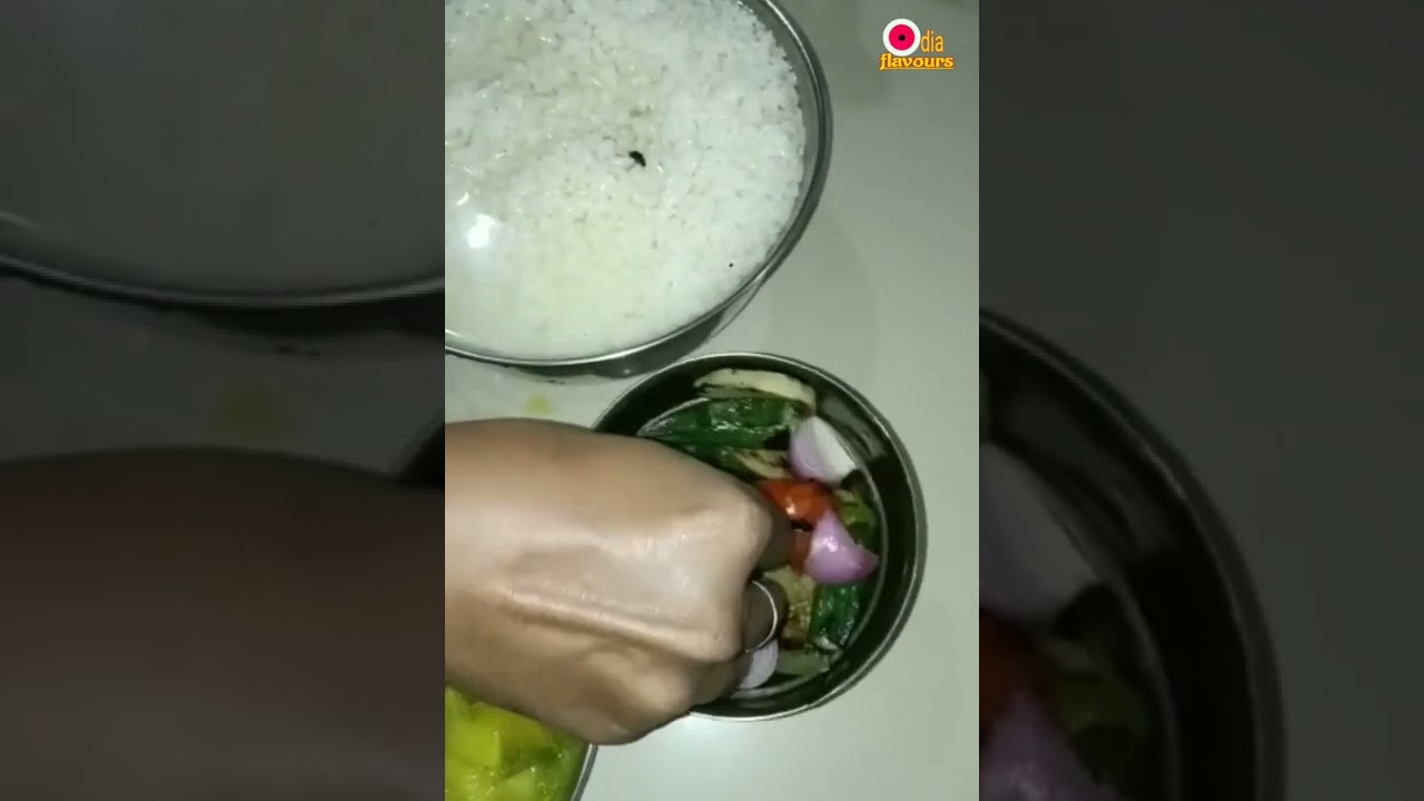 Pakhala Santula Tomato Chutney | Eating Water Rice | Odia Flavours