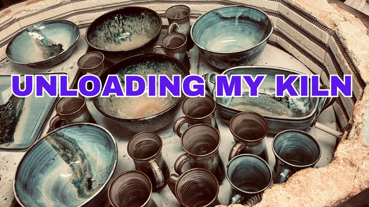 What is in My Kiln?  Unloading a Sixteen Cubic Foot Glaze Load