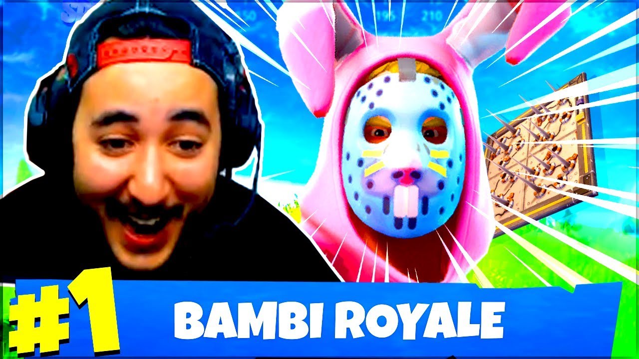 PAUVRE BAMBI ! (ft. Mickalow CarbonRH Akytio)  ► FORTNITE