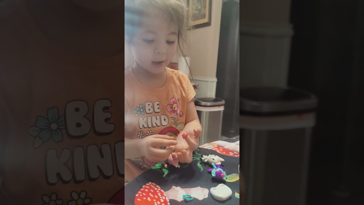 Rosie gets Gabby's Dollhouse toys
