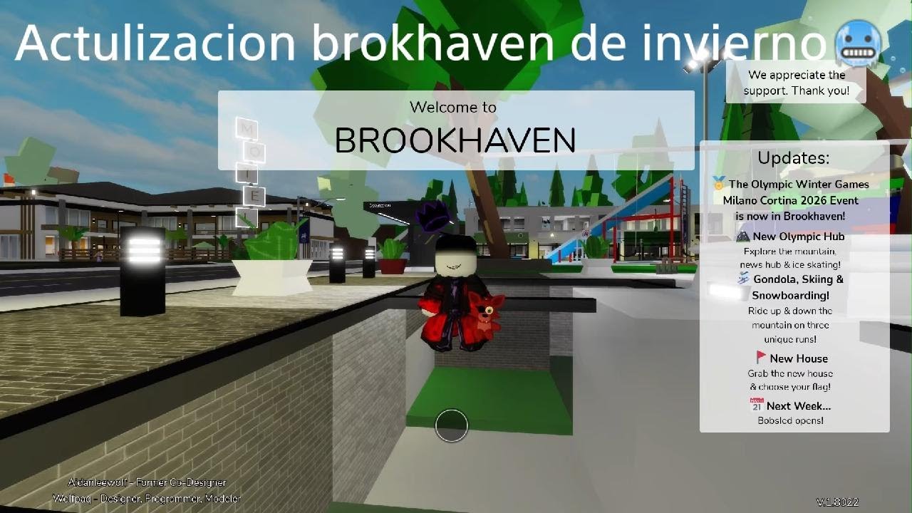 Actulizacion brokhaven de invierno 🥶