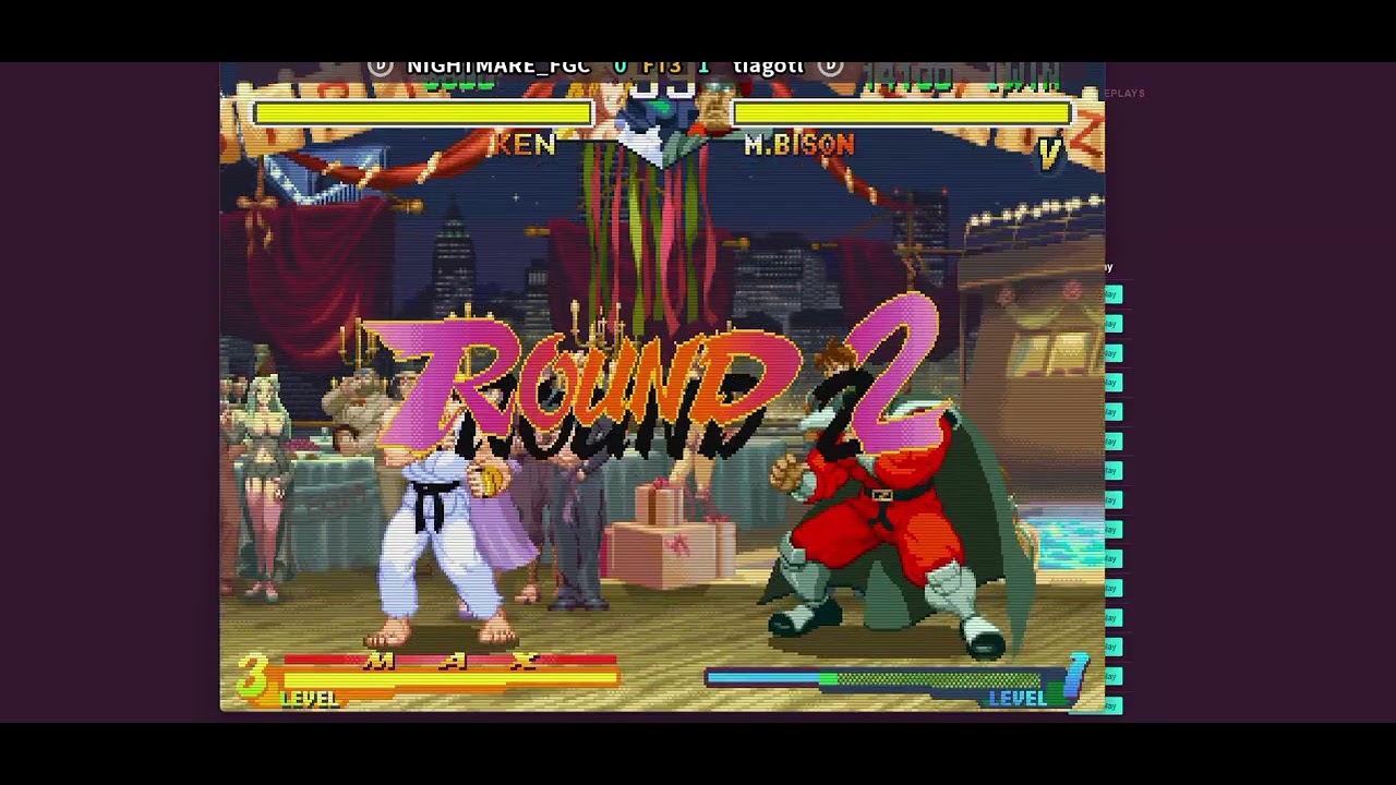 Fightcade FT3 tiago vs nightmare