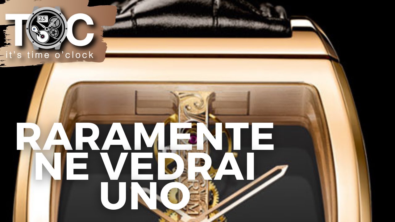 CORUM Golden Bridge: l'eccellenza della tecnica
