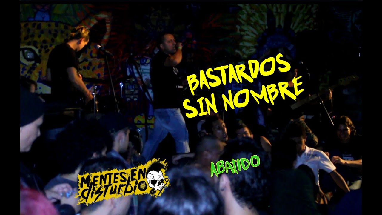 Bastardos Sin Nombre: Abatido (Concierto Punk Medallo 1 - Diciembre 2014)