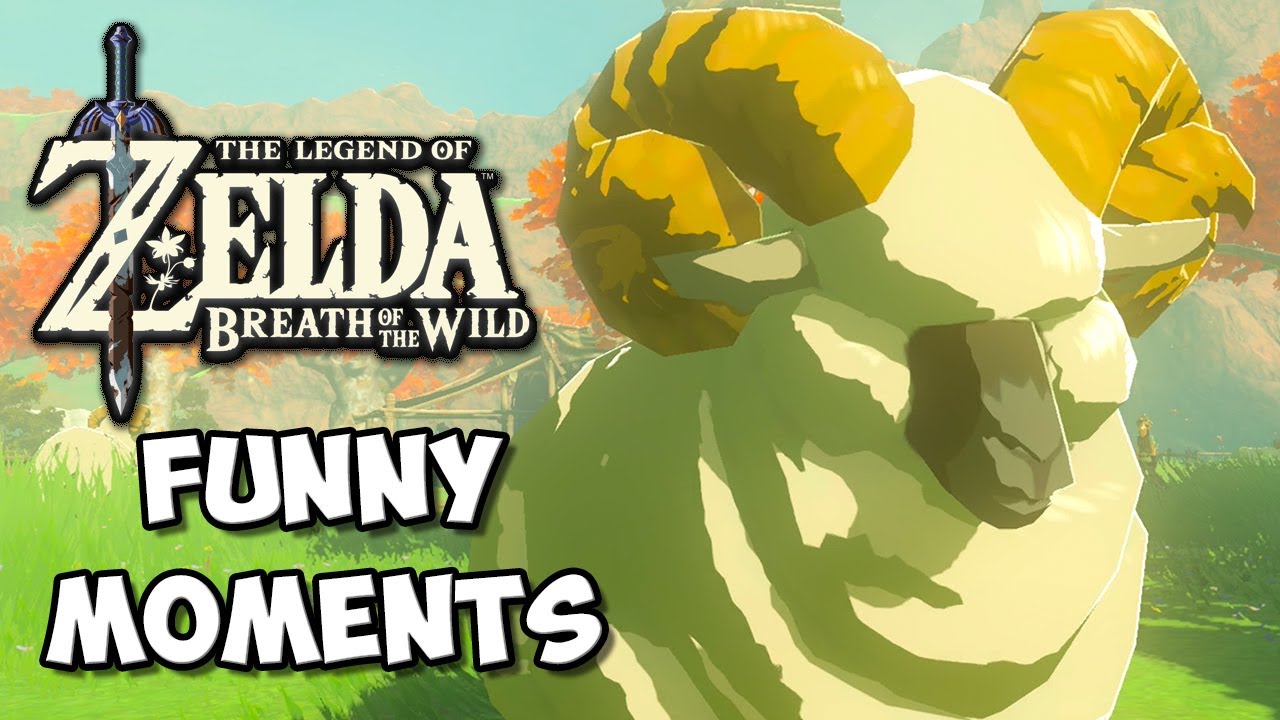 Смешные моменты из Zelda Breath of the Wild: Island Adventure - Chocolate Milk Gamer