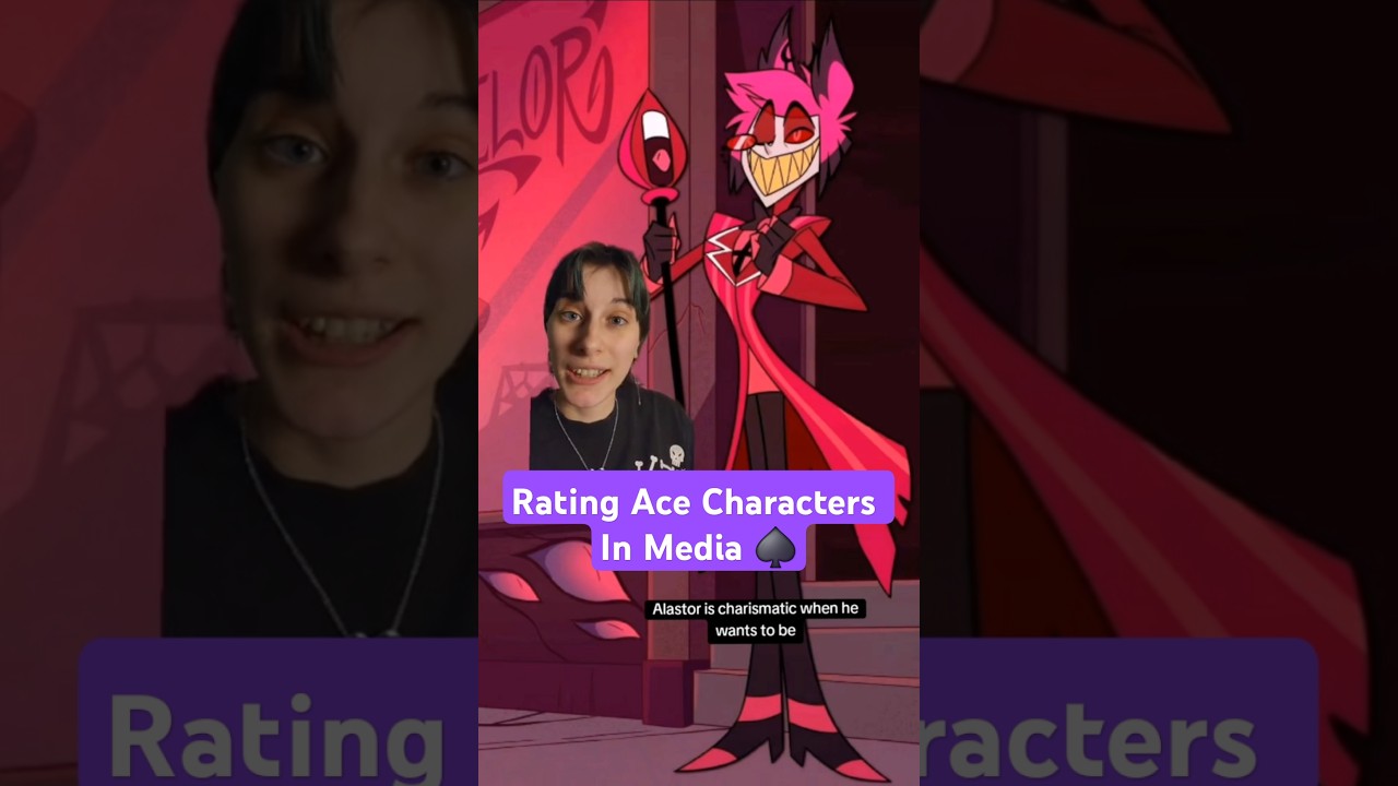 Good Asexual Representation? #hazbinhotel #alastor #asexuality #pridemonth #lgbtq #writing