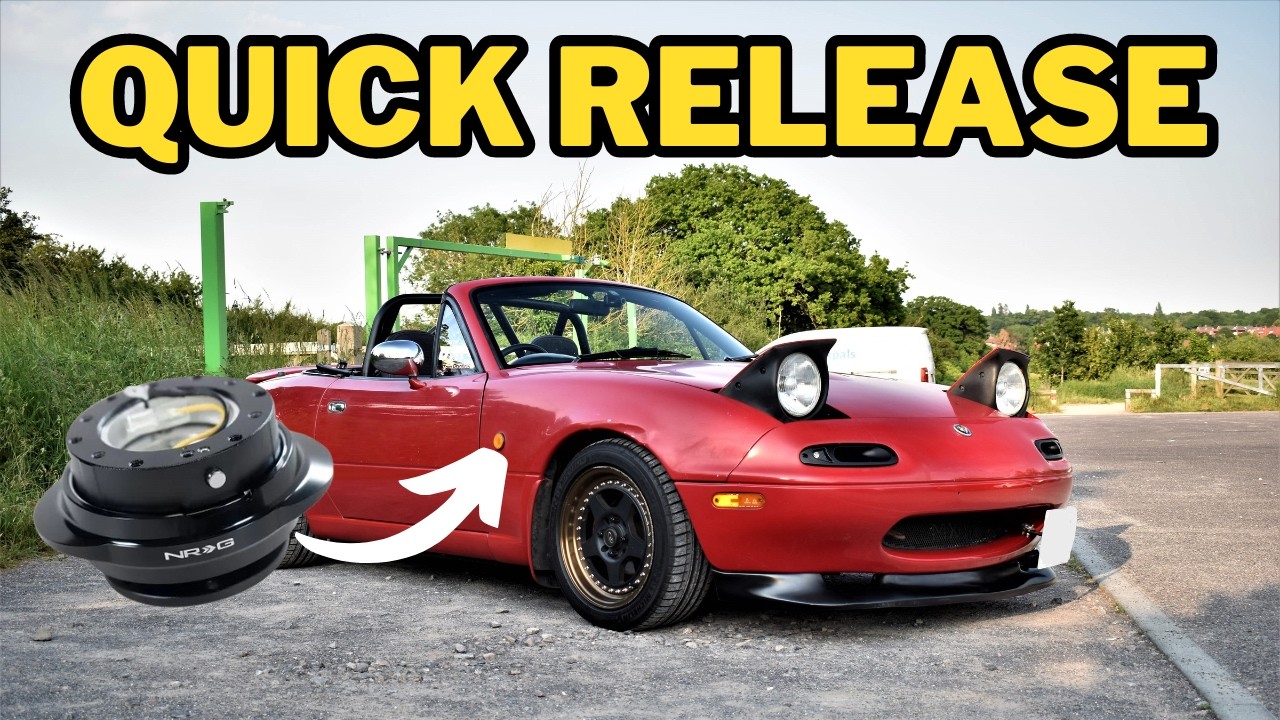 MIATA MX5 NRG Quick Release Install