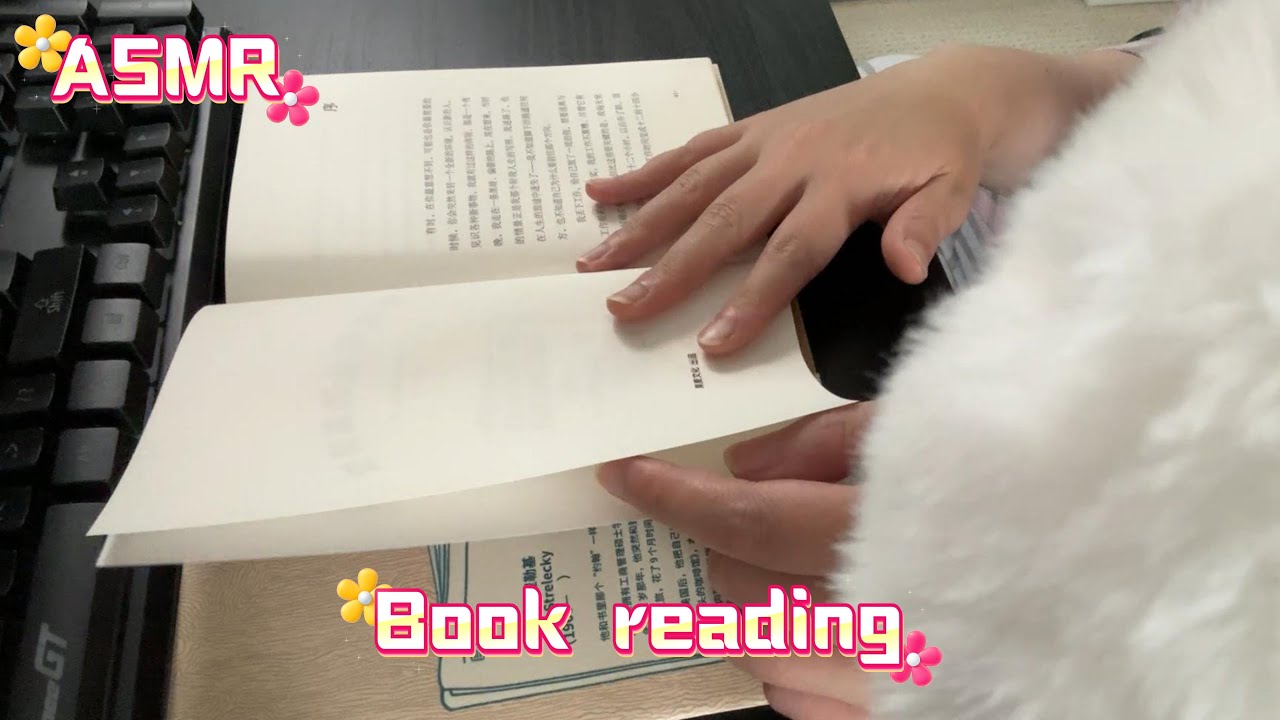 ASMR Book reading 30 minutes: whisper