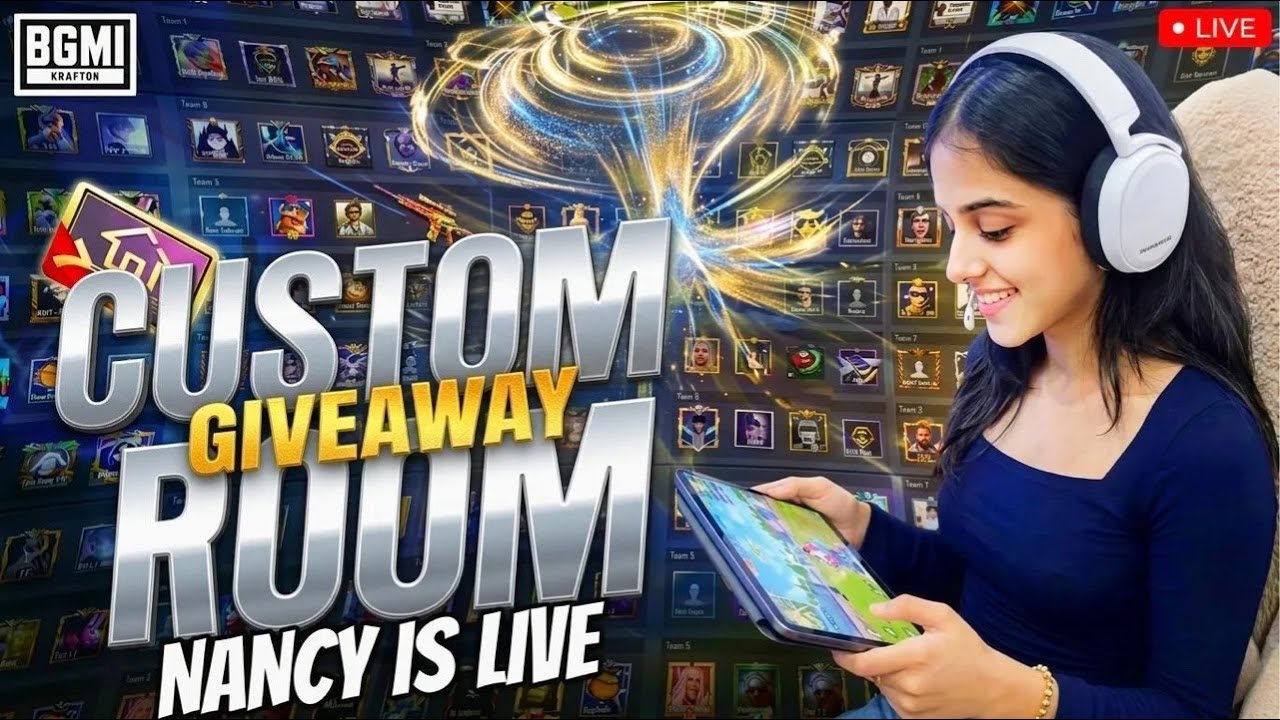 BGMI LIVE CUSTOM ROOM || CUSTOM ROOMS || BGMI LIVE ROOMS #bgmi #girlgamer #Customrooms