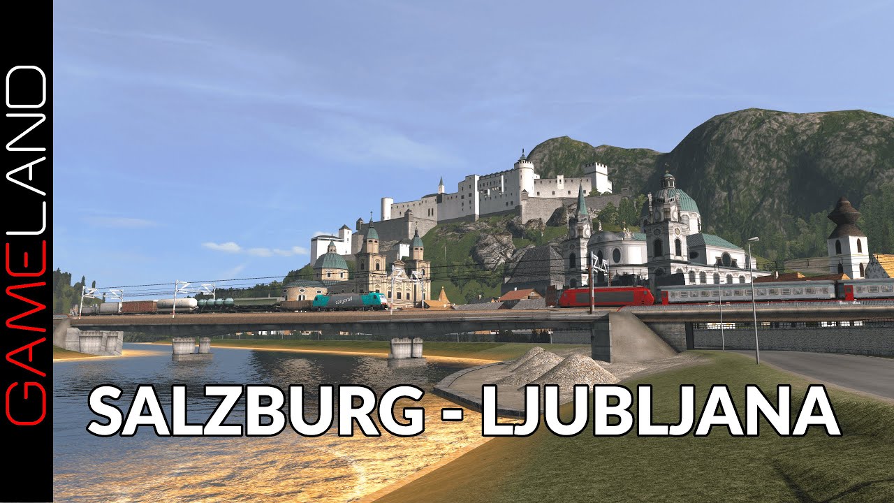Salzburg AUSTRIA ➜ Ljubljana SLOVENIA 🚛 -  Euro Truck Simulator 2 PROMODS
