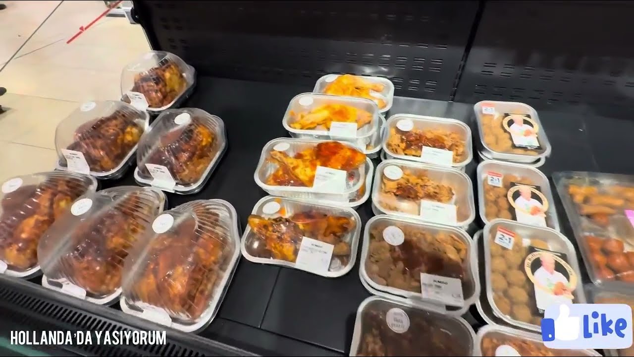Hollanda Marketi 🇳🇱 içecekler Kahve☕️Alkol Cok Ucuz ! 🍾Domuz Eti🐷￼ Salam Sucuk 😱 Süper Satiliyor ! ￼