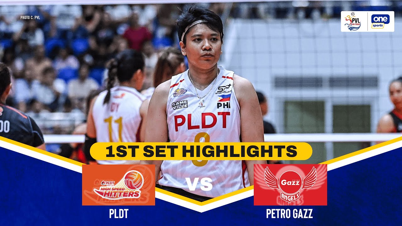 PLDT vs. PETRO GAZZ | SET 1 HIGHLIGHTS | 2025 PVL ON TOUR | JULY 12, 2025