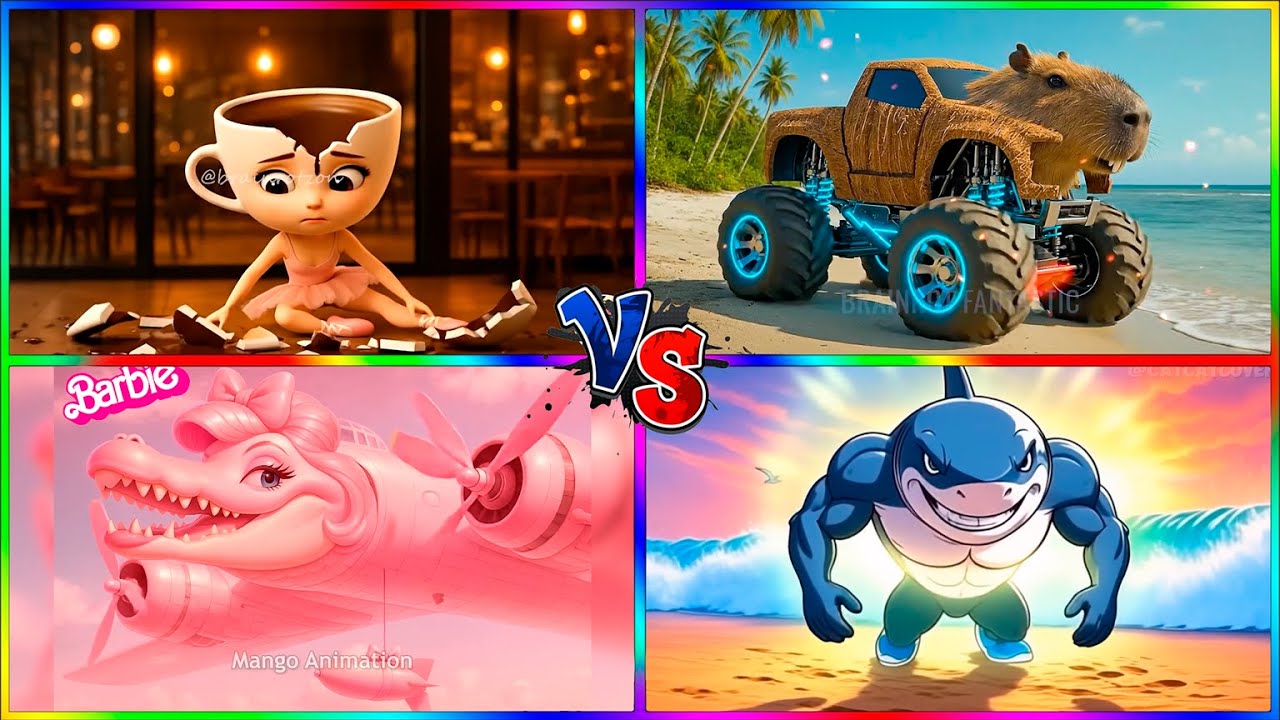 BALLERINNA CAPPUCCINO 🆚 BURBANINI LOLI LOLI 🆚 BOMBARDIOR CORCADIERO 🆚 TRALLALERO TRALLALA