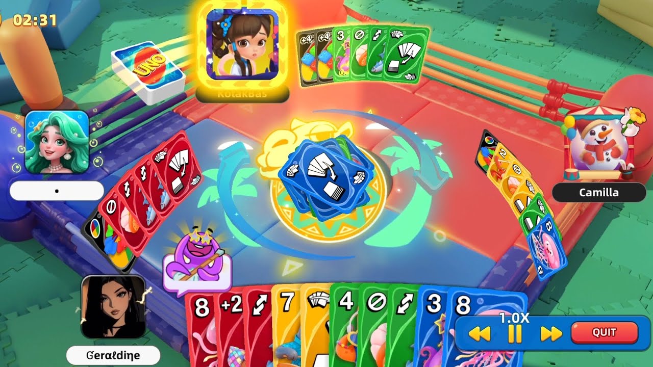 UNO! Мобильная игра | Сторона 2 Сторона x1000