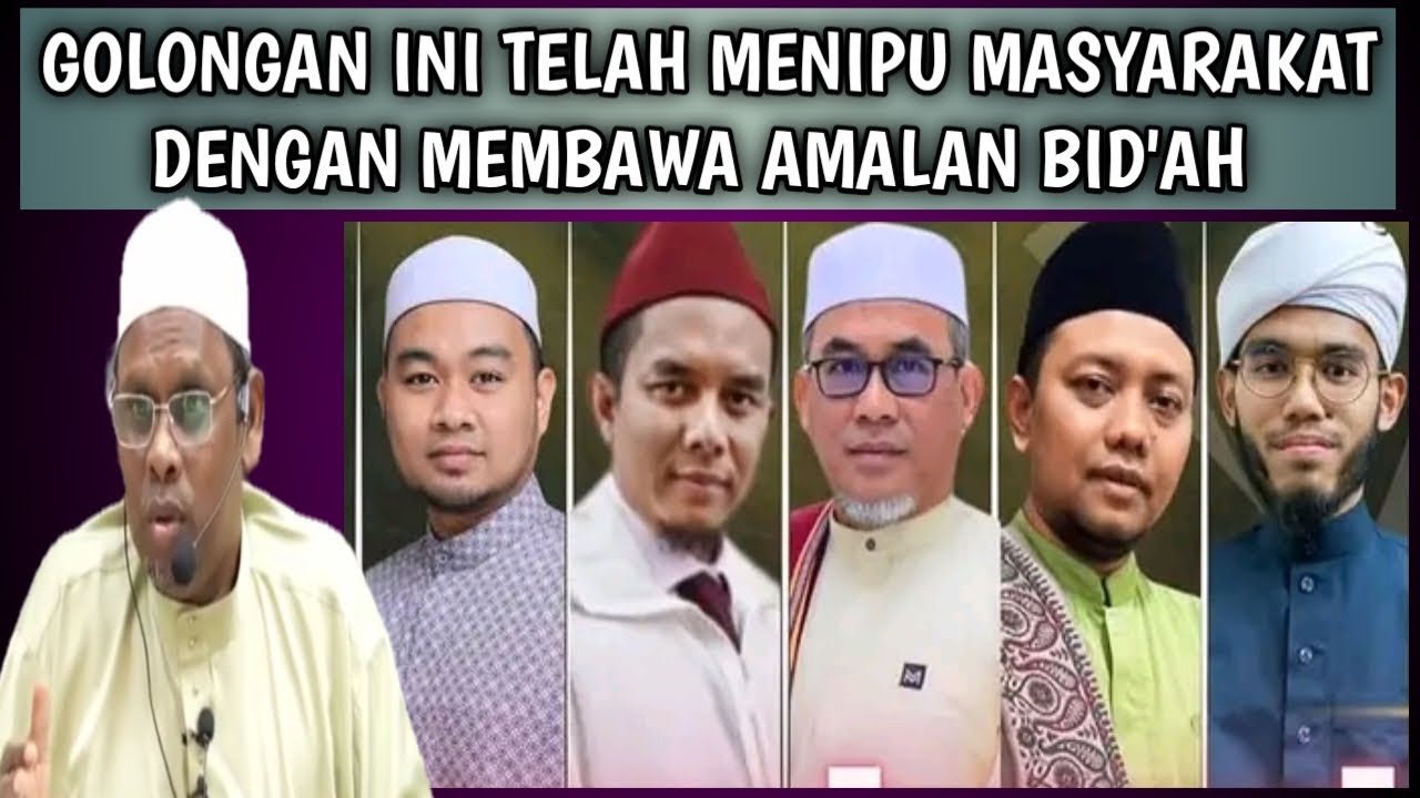 SEJARAH GOLONGAN PENCETUS BID'AH ZIKIR BERJAMAAH [ USTAZ HALIM HASSAN ]