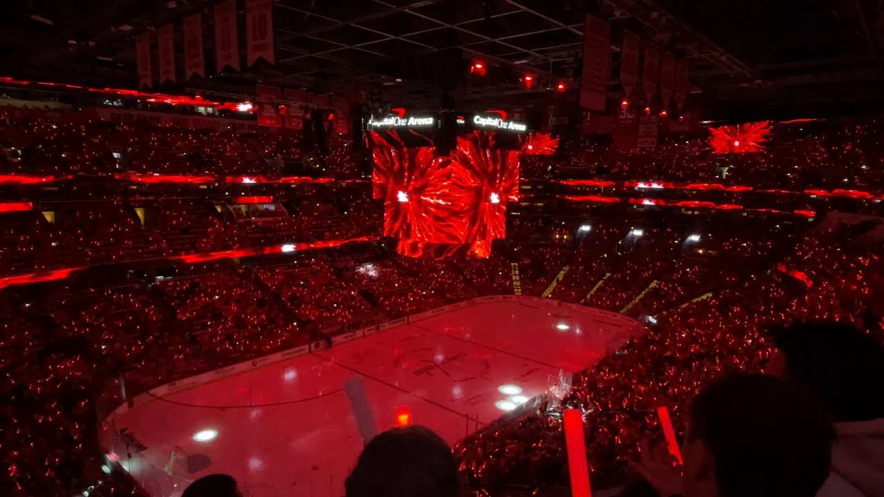 Washington Capitals 2022 Playoffs Intro + Goal Horn + National Anthem