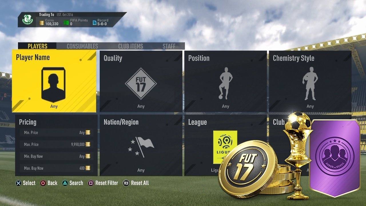 NEW UNLIMITED COINS TRADING METHOD!! (FIFA 17)