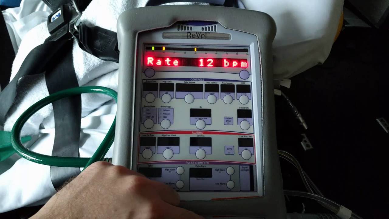 NPPV CPAP+PS SETUP ON THE REVEL