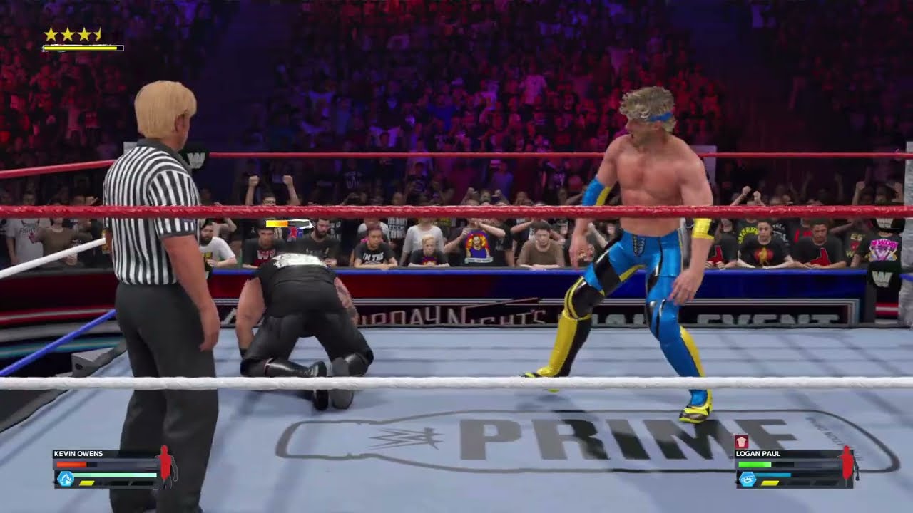 WWE 2K24 Kevin Owens vs Logan Paul U.S Championship  # 2