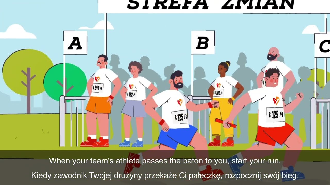 Strefa zmian (Change zone) Poland Business Run