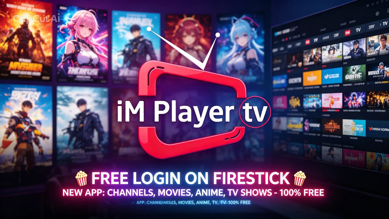 IMPLAYER/FREE LOGIN ON FIRESTICK /NEW APP WITH CHANNELS/MOVIES/ANIME/TV SHOWS 🍿🤝