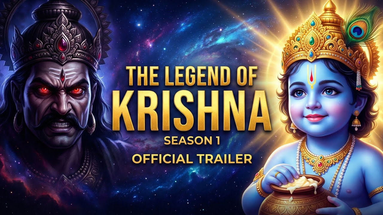 THE LEGEND OF KRISHNA Season 1 Trailer | Epic Krishna Story | Niyati Studio