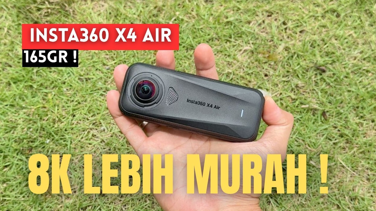 BIKIN GoPro Bangkrut - Review Insta360 X4 Air Indonesia