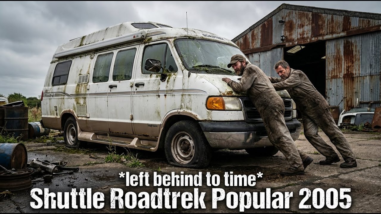 THIS CAR WAS CONSIDERED TRASH — BUT LOOK AT WHAT HAPPENED TO THIS 2005 SHUTTLE ROADTREK POPULAR  🚐🔧✨