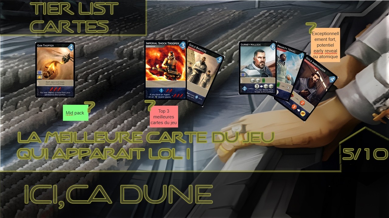 Ep 5/10 : Ici, ça Tierlist - La meilleure carte du jeu qui apparaît LOL