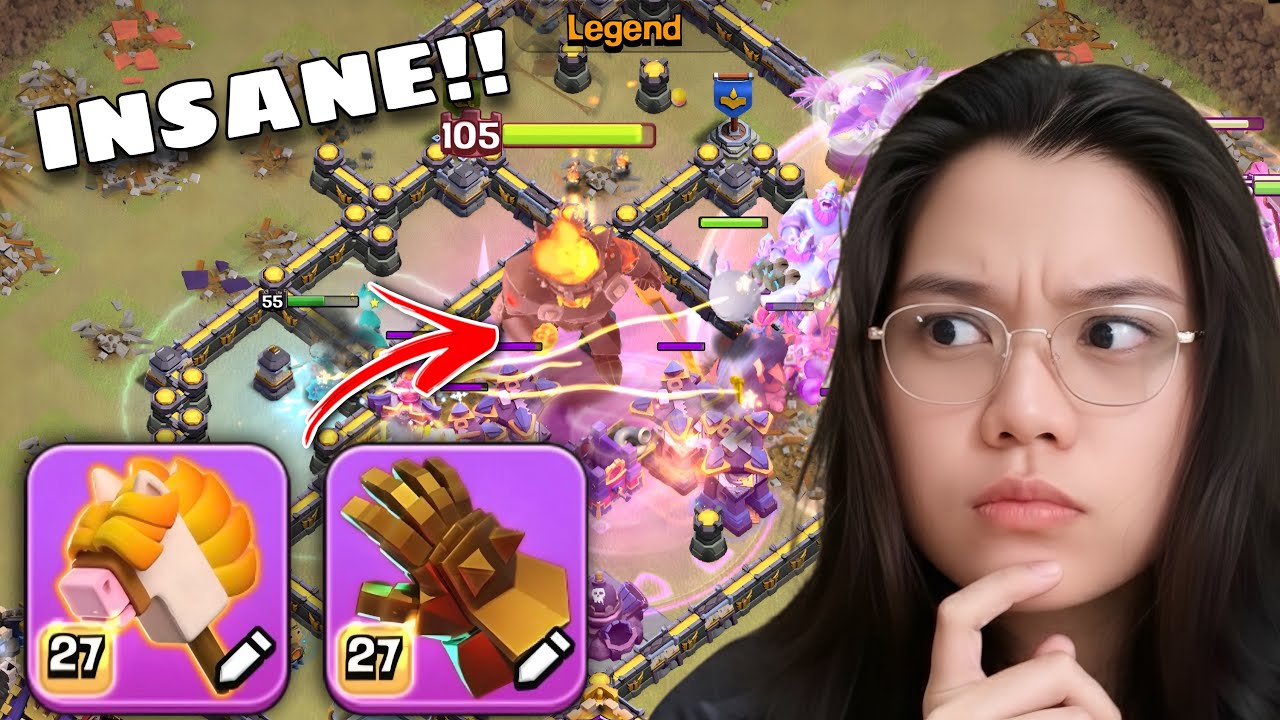 Stick Horse + Giant Gauntlet = Insane Combination for King 😱 with link 