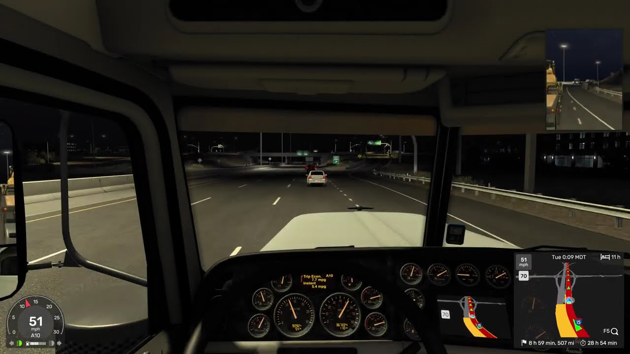 American Truck Simulator | Salina to Burns | Bulldozer