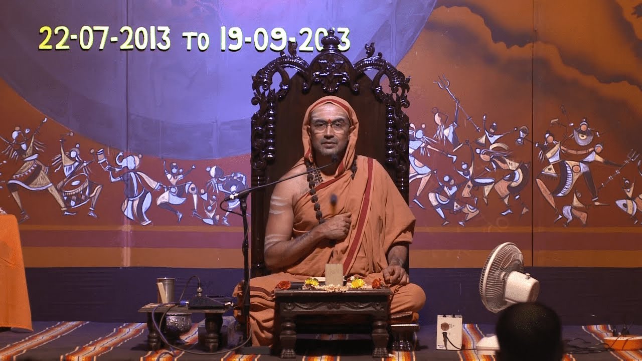Pravachan 1 (Chaturmasa - Ashirvachana at Kodial 2013)
