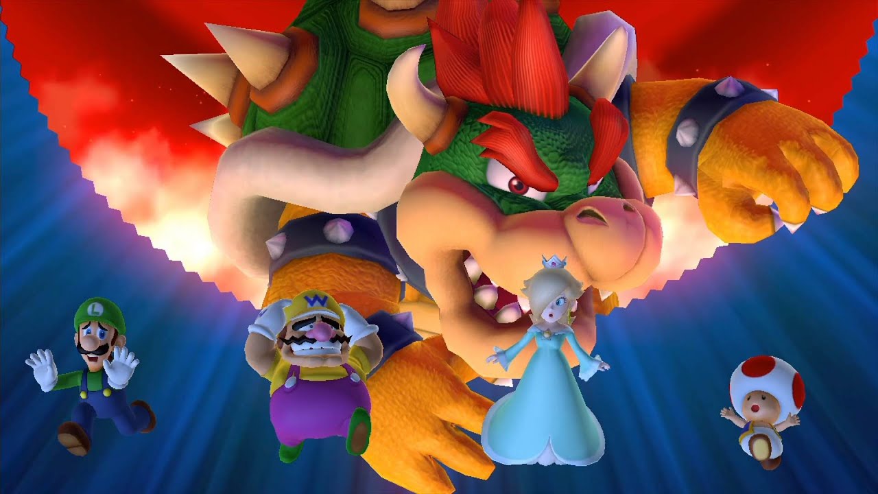 ハラハラキャッスル |【マリオパーティ10】ルイージ、ワリオ、ロゼッタ、キノピオ vs クッパ(マスター難易度)