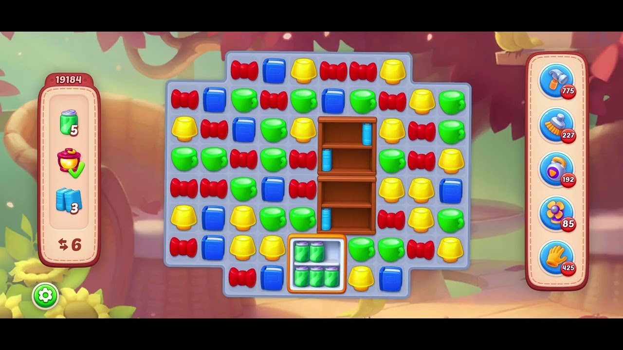 Homescapes Level 19184  -- No cheats