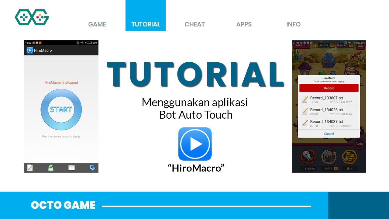 Tutorial Aplikasi Bot AutoTouch 