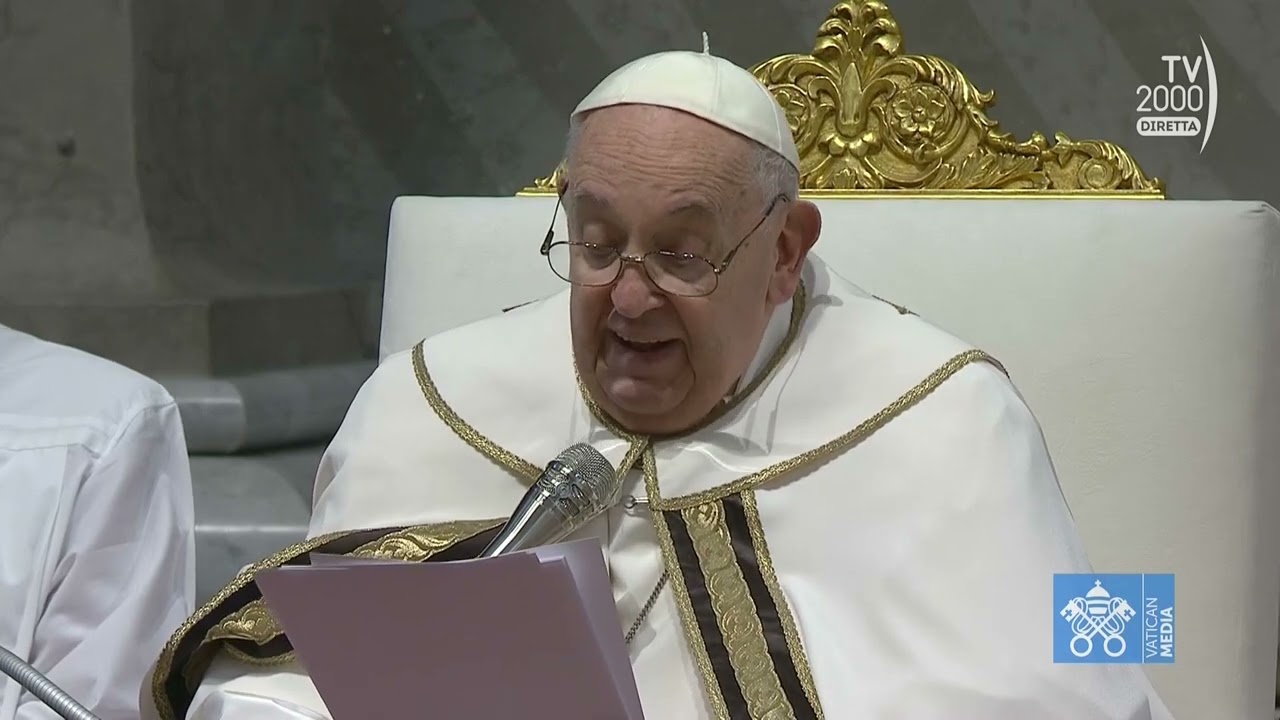 Papa Francesco, Omelia della Messa del Crisma - 28 marzo 2024