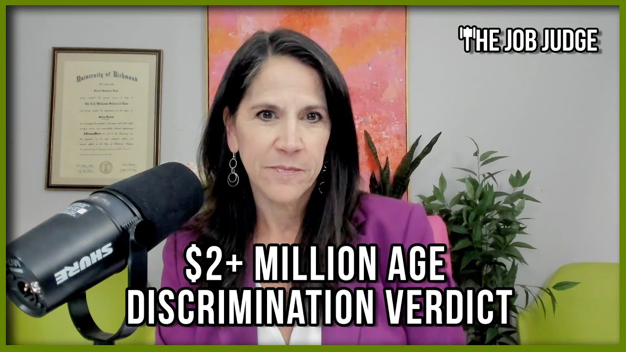 $2+ Million Age Discrimination Verdict