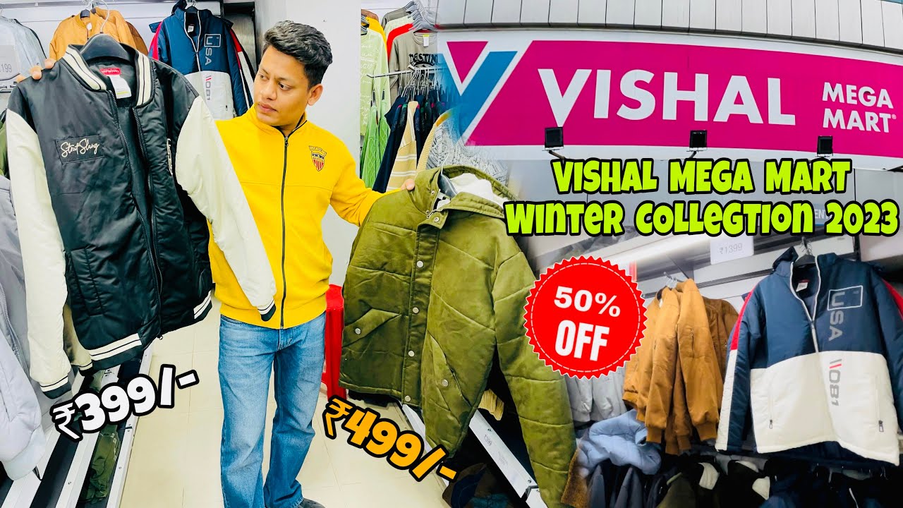Vishal Mega Mart Winter Collection 2023 |  Winter Clothes Starting at ₹199 | Men’s winter haul