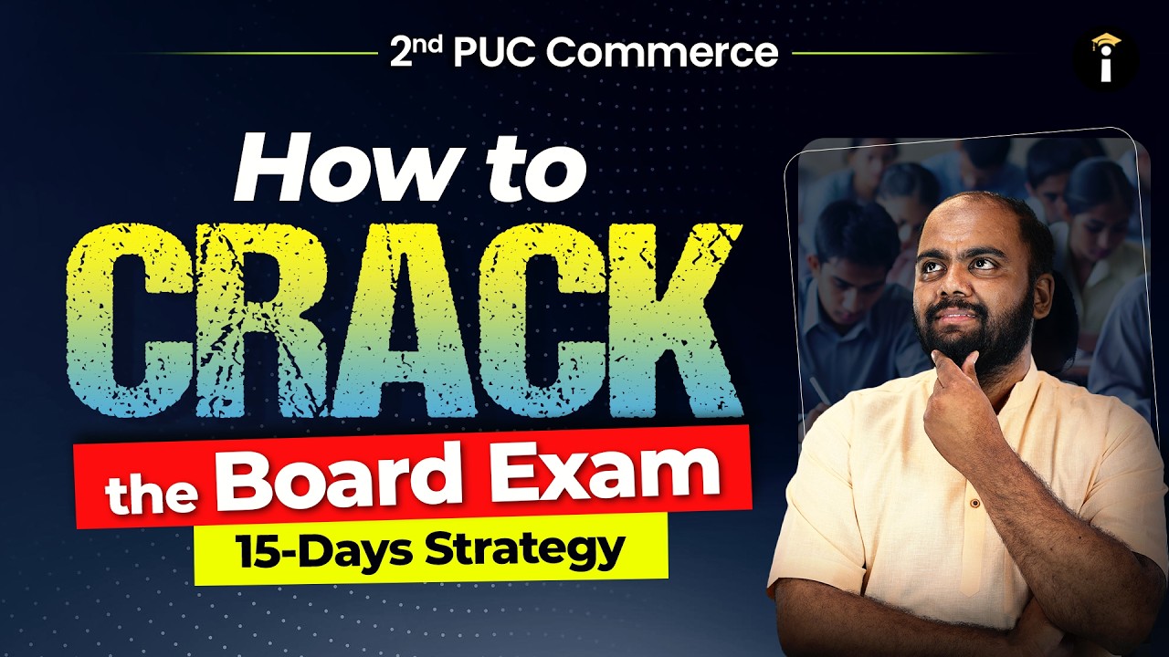 Board Booster 15-Day Master Plan to Ace 2nd PUC Commerce Board Exam🚀 | Endgame Strategy LIVE