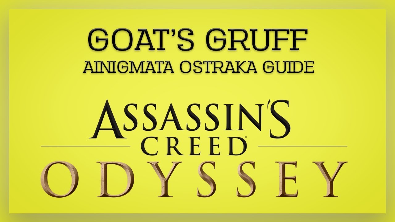GOAT'S GRUFF - Marathon Beach, Attika - Assassin's Creed  Odyssey