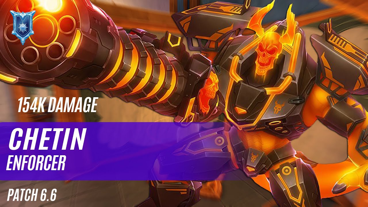 154K DAMAGE CHETIN RAUM PALADINS COMPETITIVE (DIAMOND) ENFORCER