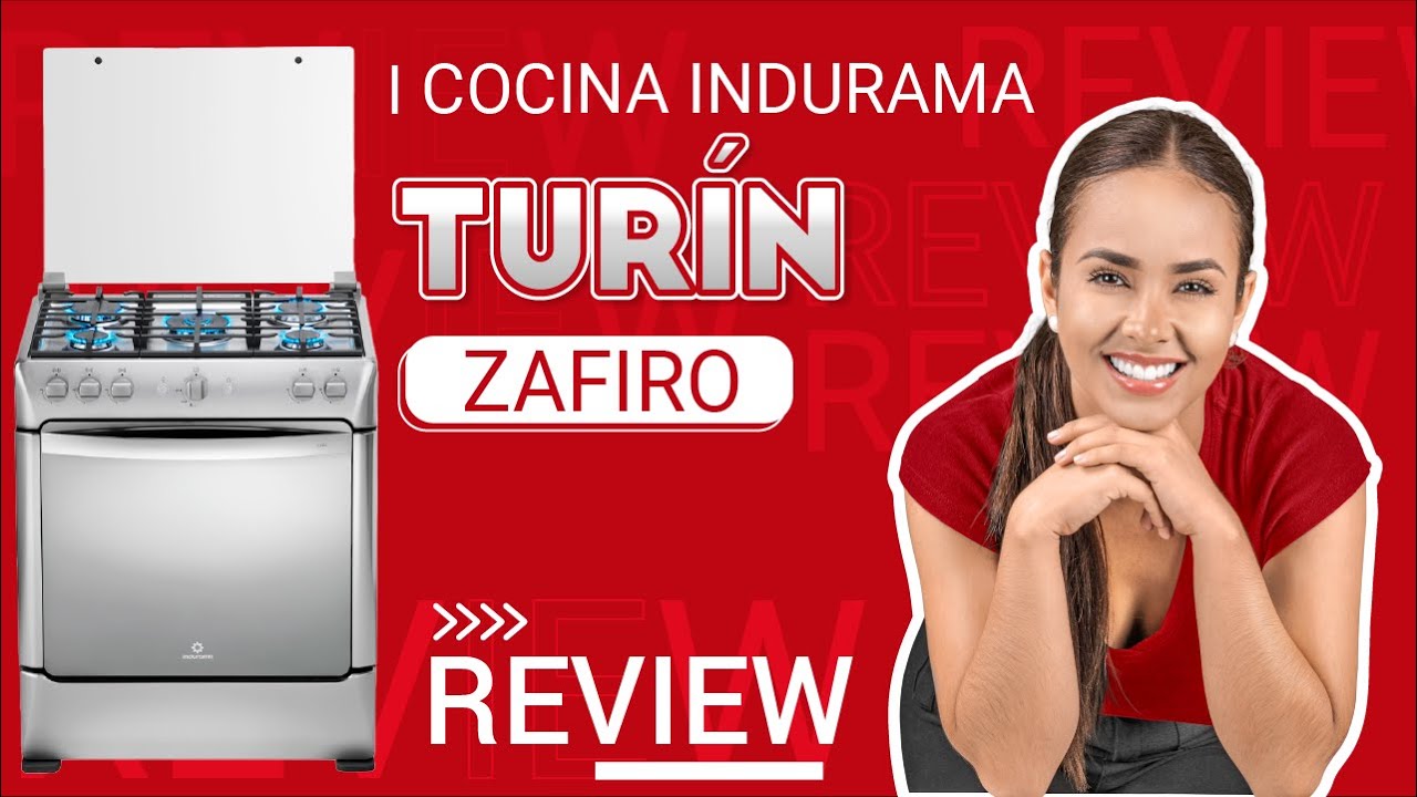 🔥 Cocina TURÍN ZAFIRO Indurama | REVIEW Y CARACTERÍSTICAS | Gran Hogar