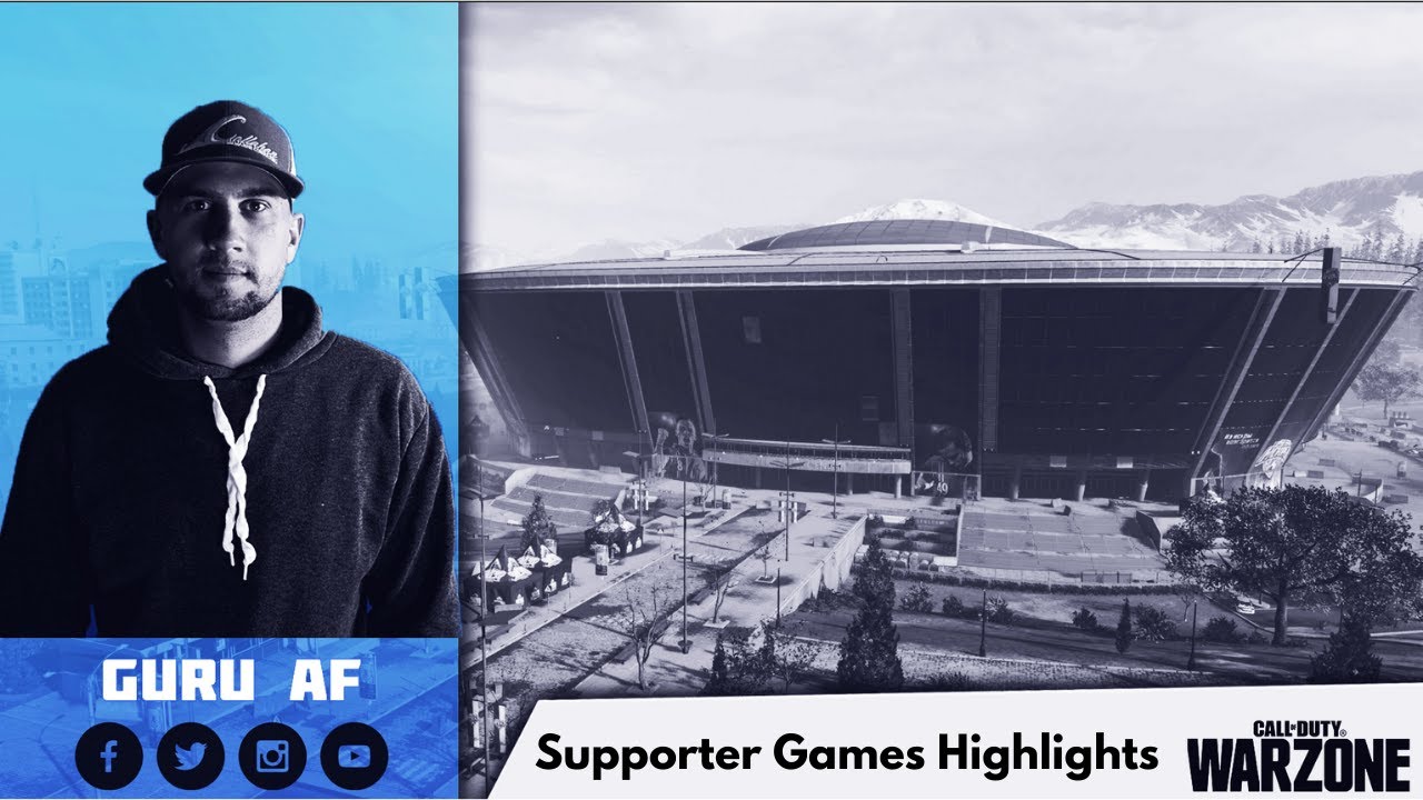 Guru AF Supporter Games Highlights 8.3 (Warzone PC Highlights)